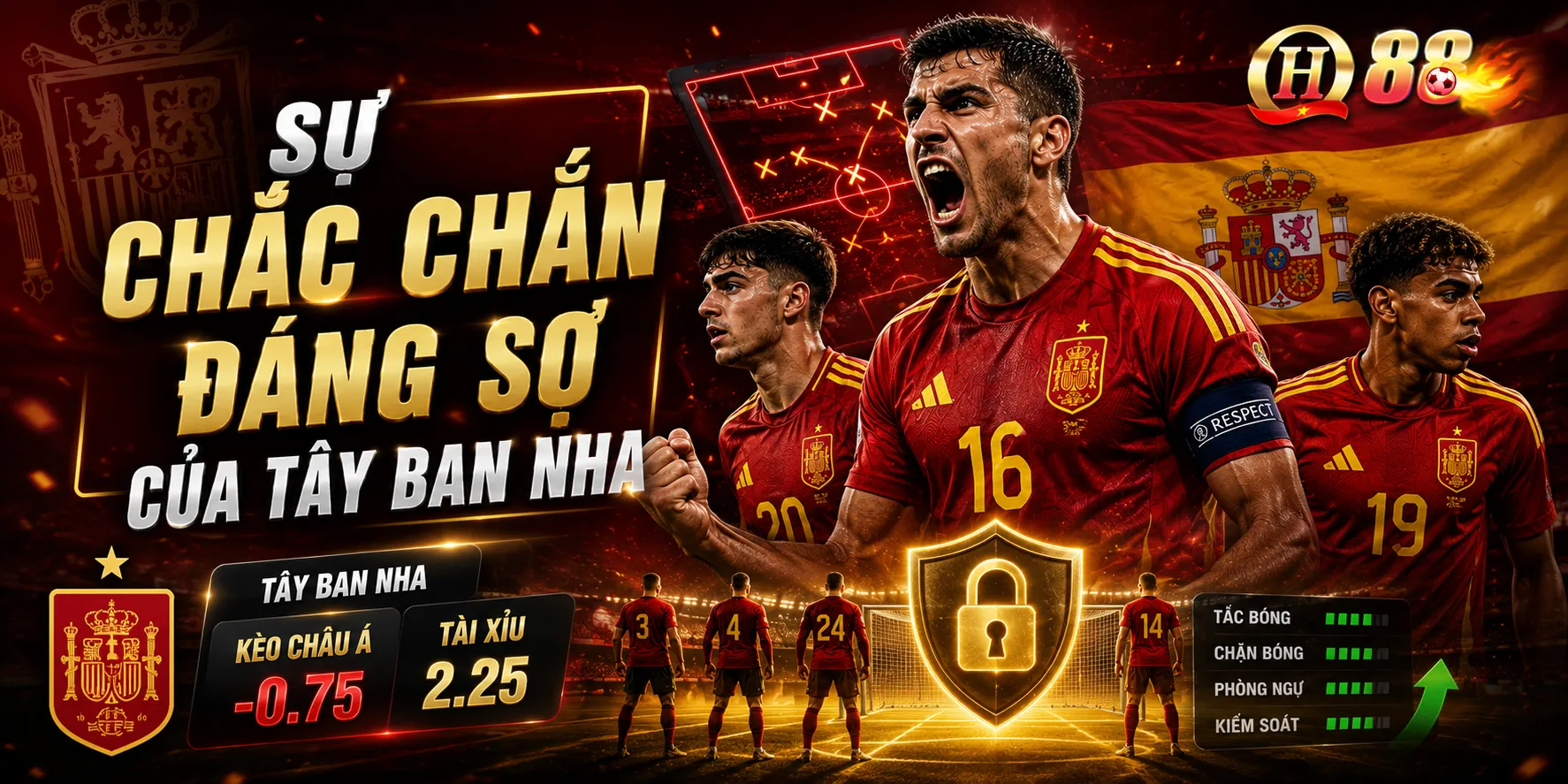Sự chắc chắn đáng sợ của Tây Ban Nha